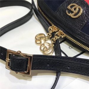 Gucci Ophidia Embroidered Small Shoulder Bag Suede