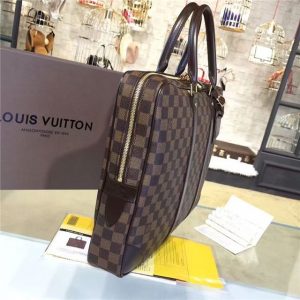 Louis Vuitton Porte-Documents Voyage Damier Ebene Canvas