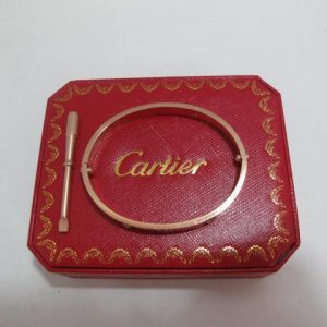 Cartier Gorgeous Love Bracelet Rose Gold (Men Size)