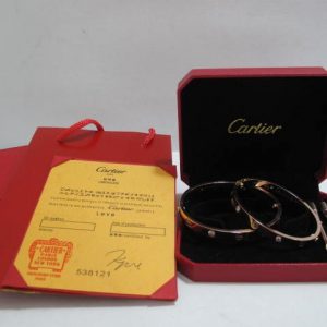 Cartier Gorgeous Love Bracelet Rose Gold (Men Size)