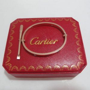 Cartier Gorgeous Love Bracelet Rose Gold (Women Size)