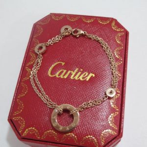 Cartier Cartier LOVS Bracelet Rose Gold and Diamonds