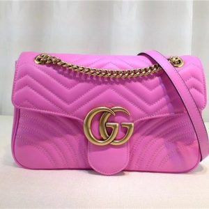 Gucci GG Marmont Matelasse Replica Large Shoulder Bag (Varied Colors)
