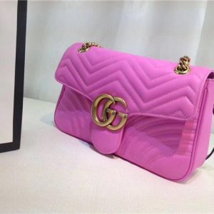 Gucci GG Marmont Matelasse Replica Large Shoulder Bag (Varied Colors)