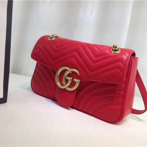 Gucci GG Marmont Matelasse Replica Large Shoulder Bag (Varied Colors)