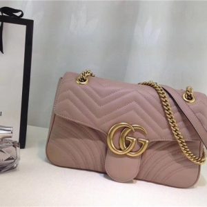 Gucci GG Marmont Matelasse Replica Large Shoulder Bag (Varied Colors)