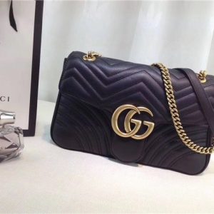 Gucci GG Marmont Matelasse Replica Large Shoulder Bag (Varied Colors)