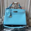 Hermes Kelly bag 32cm w/Silver (Varied Colors)