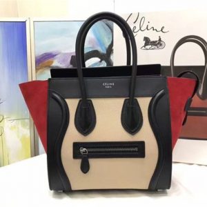 Celine Micro Luggage Tote Multicolored (Varied Colors)