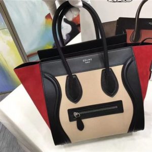 Celine Micro Luggage Tote Multicolored (Varied Colors)