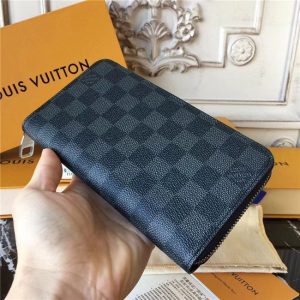 Louis Vuitton Zippy Wallet Damier Graphite Canvas