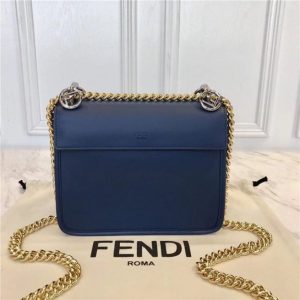 Fendi Kan I Small Leather Bag (Varied Colors)