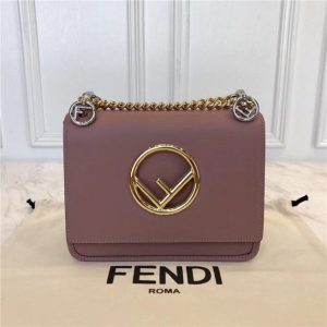 Fendi Kan I Small Leather Bag (Varied Colors)