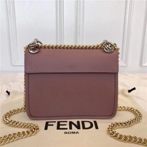 Fendi Kan I Small Leather Bag (Varied Colors)