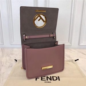 Fendi Kan I Small Leather Bag (Varied Colors)