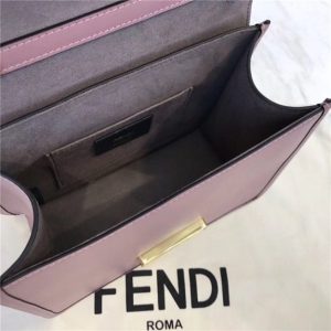 Fendi Kan I Small Leather Bag (Varied Colors)