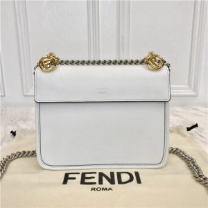 Fendi Kan I Small Leather Bag (Varied Colors)