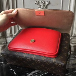 Louis Vuitton Marignan Monogram Canvas Coquelicot