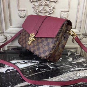 Louis Vuitton Clapton PM Damier Ebene Raisin