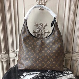 Louis Vuitton Flower Hobo Monogram Noir