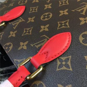 Louis Vuitton Flower Tote Monogram Coquelicot