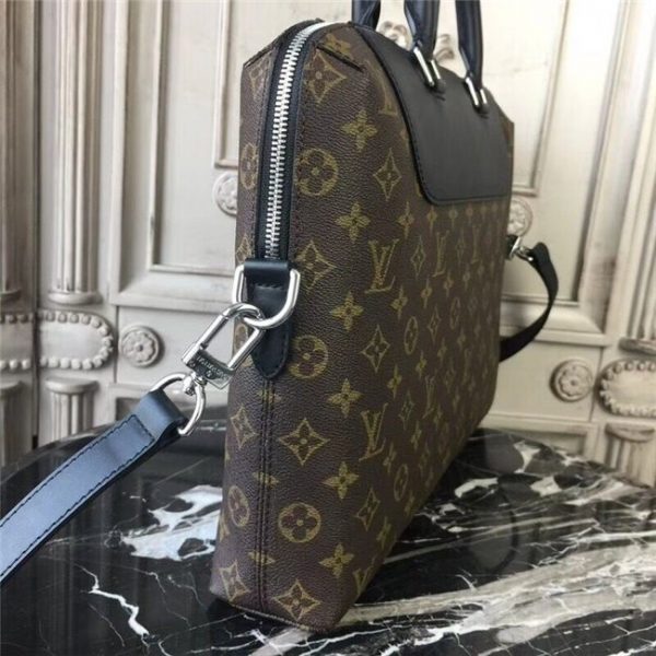 Louis Vuitton Porte-Documents Jour Monogram Macassar Canvas