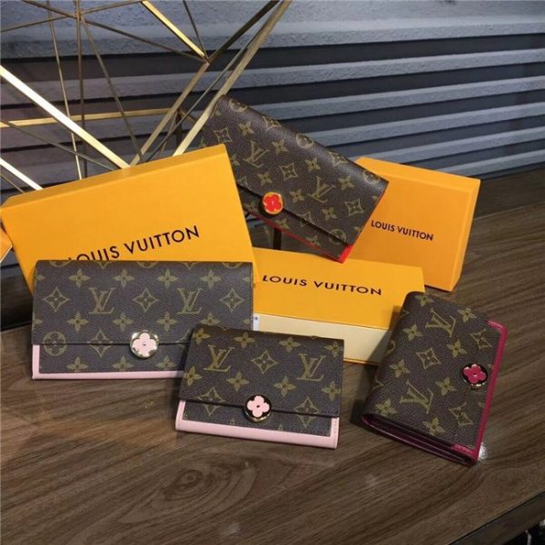 Louis Vuitton Flore Compact Wallet (Varied Colors)