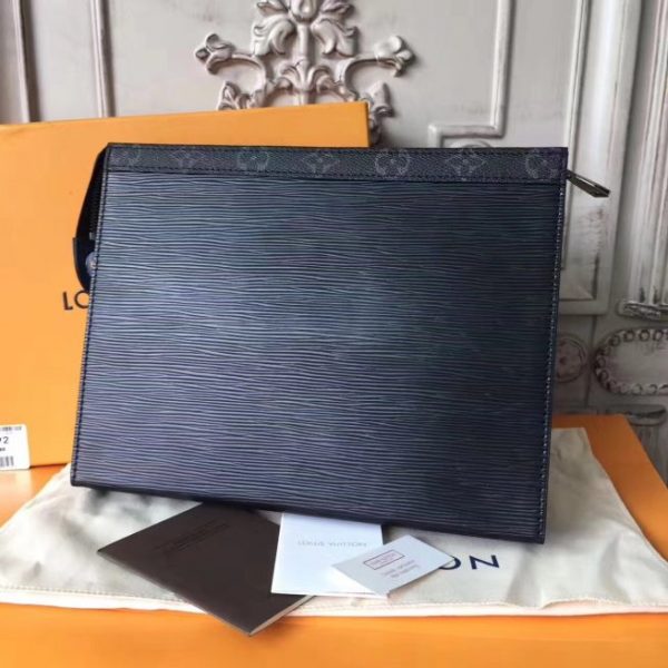 Louis Vuitton Pochette Voyage MM Monogram Eclipse Epi