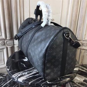 Louis Vuitton Keepall Replica Bandouliere 45 Monogram Eclipse Canvas