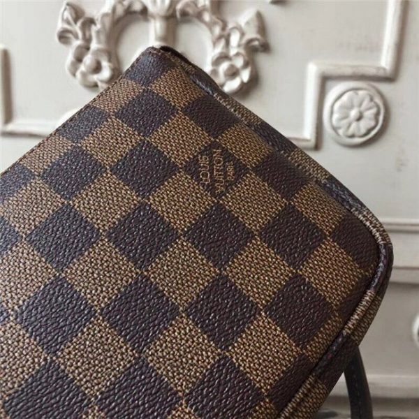 Louis Vuitton Pochette Accessoires Damier Ebene Canvas