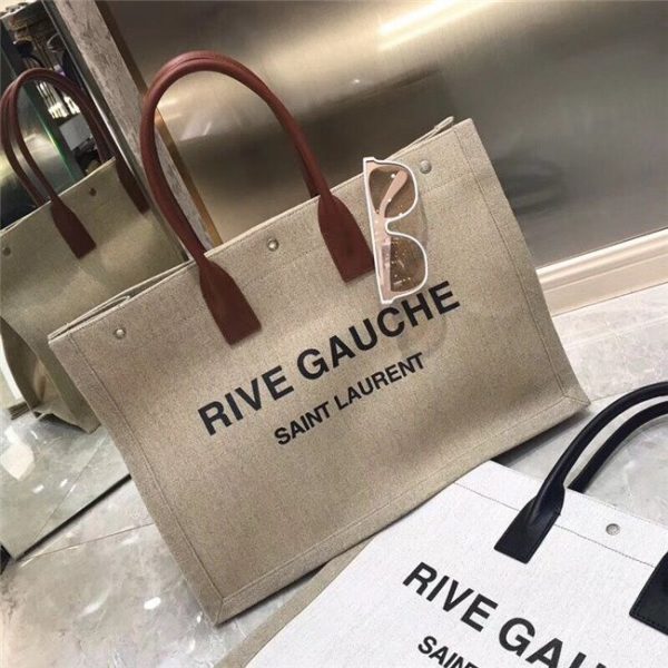 Saint Laurent Rive Gauche Tote Bag (Varied Colors)