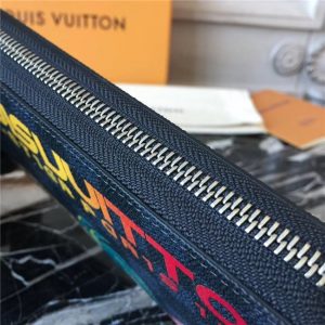 Louis Vuitton Zippy Wallet Vertical Damier Cobalt Canvas