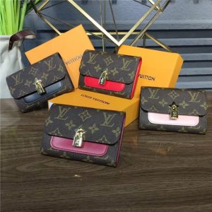 Louis Vuitton Flower Compact Wallet Coquelicot