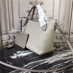 Louis Vuitton Hina PM Mahina Leather Galet