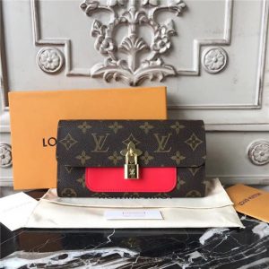 Louis Vuitton Flower Wallet Coquelicot