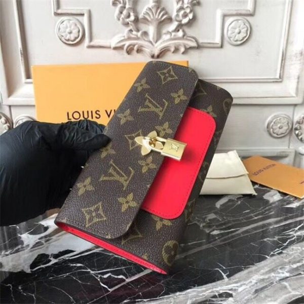 Louis Vuitton Flower Wallet Coquelicot