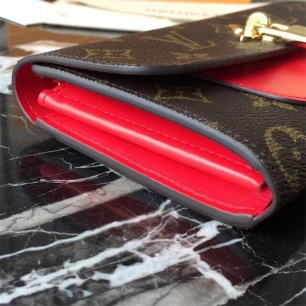 Louis Vuitton Flower Wallet Coquelicot