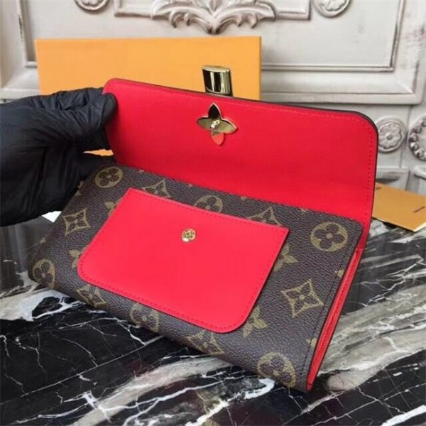 Louis Vuitton Flower Wallet Coquelicot