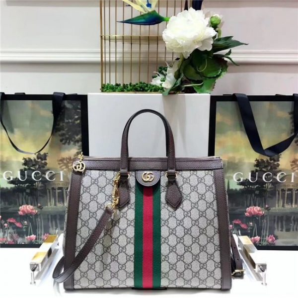 Gucci Ophidia GG Medium Replica Top Handle Bags