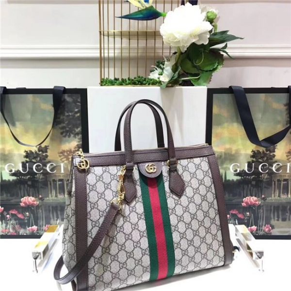 Gucci Ophidia GG Medium Replica Top Handle Bags