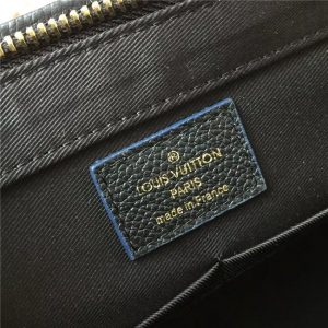 Louis Vuitton Zipped Handbag PM Monogram Empreinte Leather Black