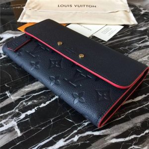 Louis Vuitton Pont-Neuf Wallet Marine Rouge