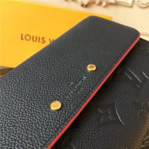 Louis Vuitton Pont-Neuf Wallet Marine Rouge