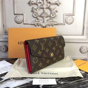 Louis Vuitton Sarah Wallet Coquelicot