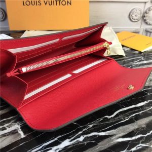 Louis Vuitton Sarah Wallet Coquelicot