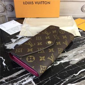 Louis Vuitton Sarah Wallet Fuchsia