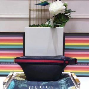 Gucci Print Leather Belt Bag (Varied Colors)