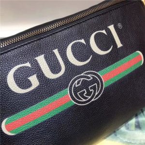 Gucci Print Leather Belt Bag (Varied Colors)