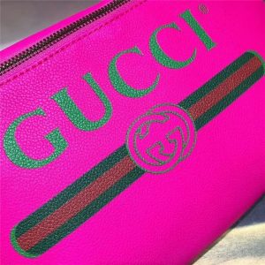 Gucci Print Leather Belt Bag (Varied Colors)