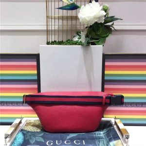 Gucci Print Leather Belt Bag (Varied Colors)